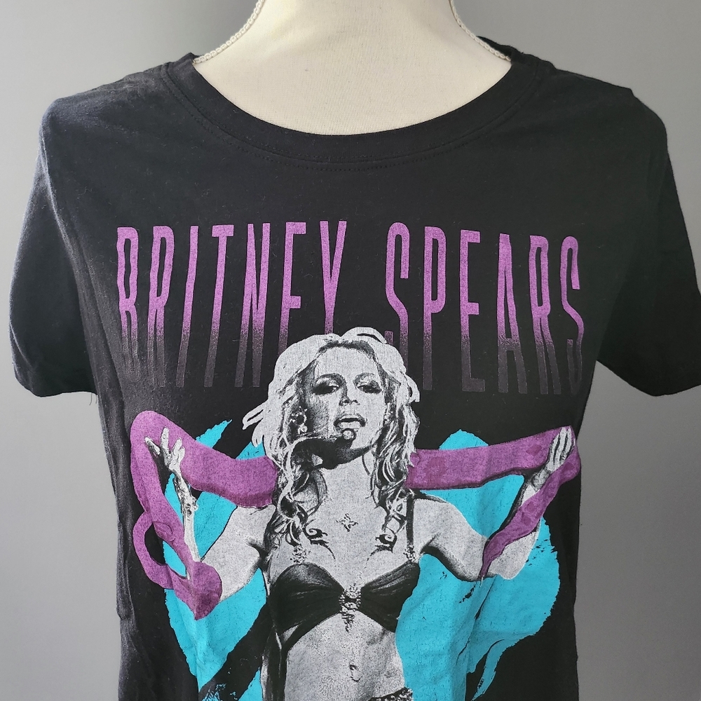 Torrid Classic Fit Crew Tee - Britney Spears Black